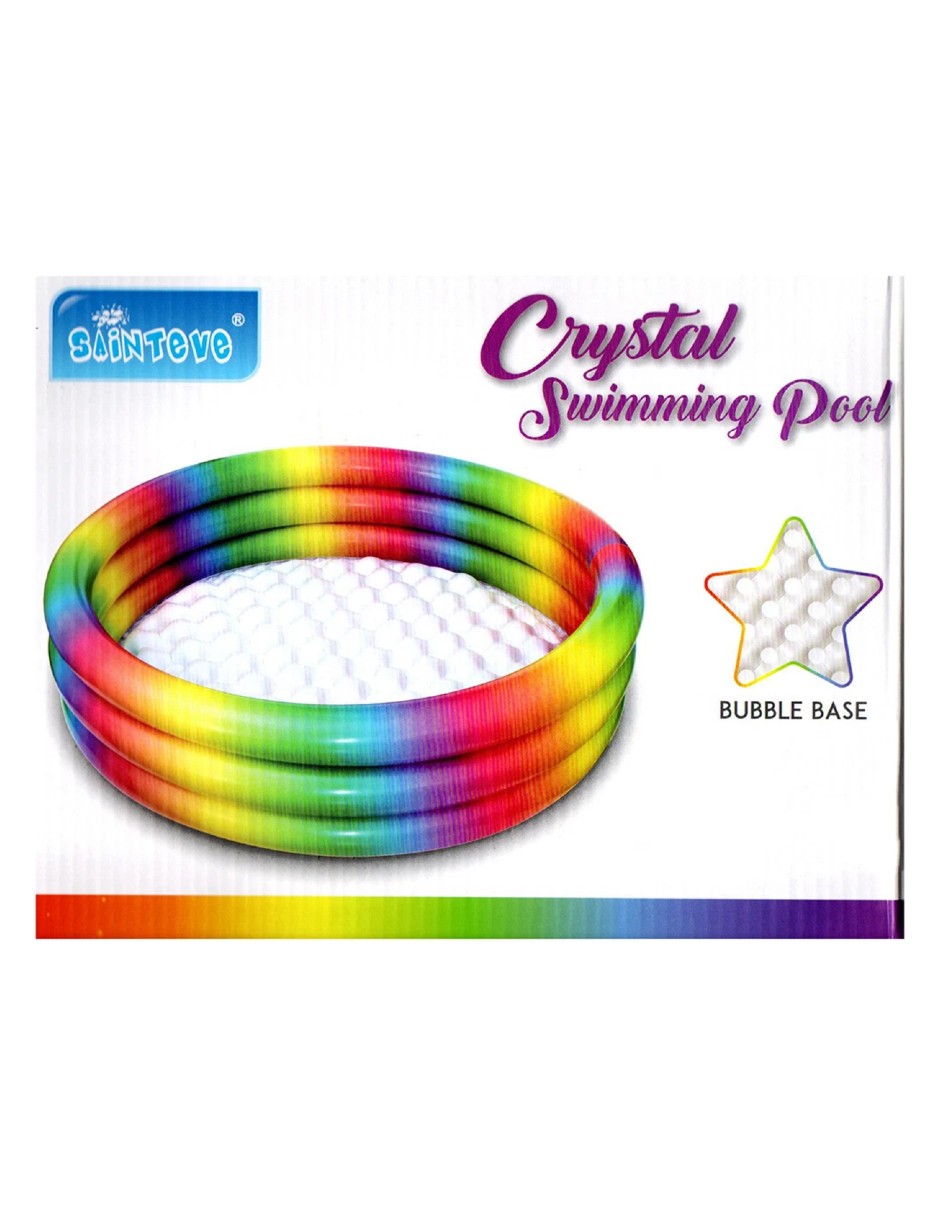 Foto 3 pulgar | Alberca  Inlfable Circular Multicolor 110 Cm