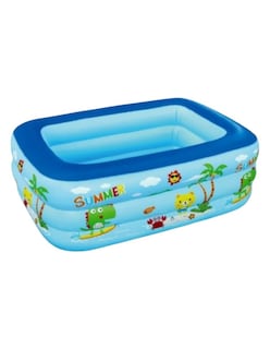 Foto 1 | Alberca Inflable Rectangular Azul 150 Cm