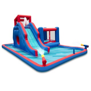 Foto 1 | Parque De Toboganes Inflables Sunny & Fun 2 En 1 Bounce & Blast - Venta Internacional.