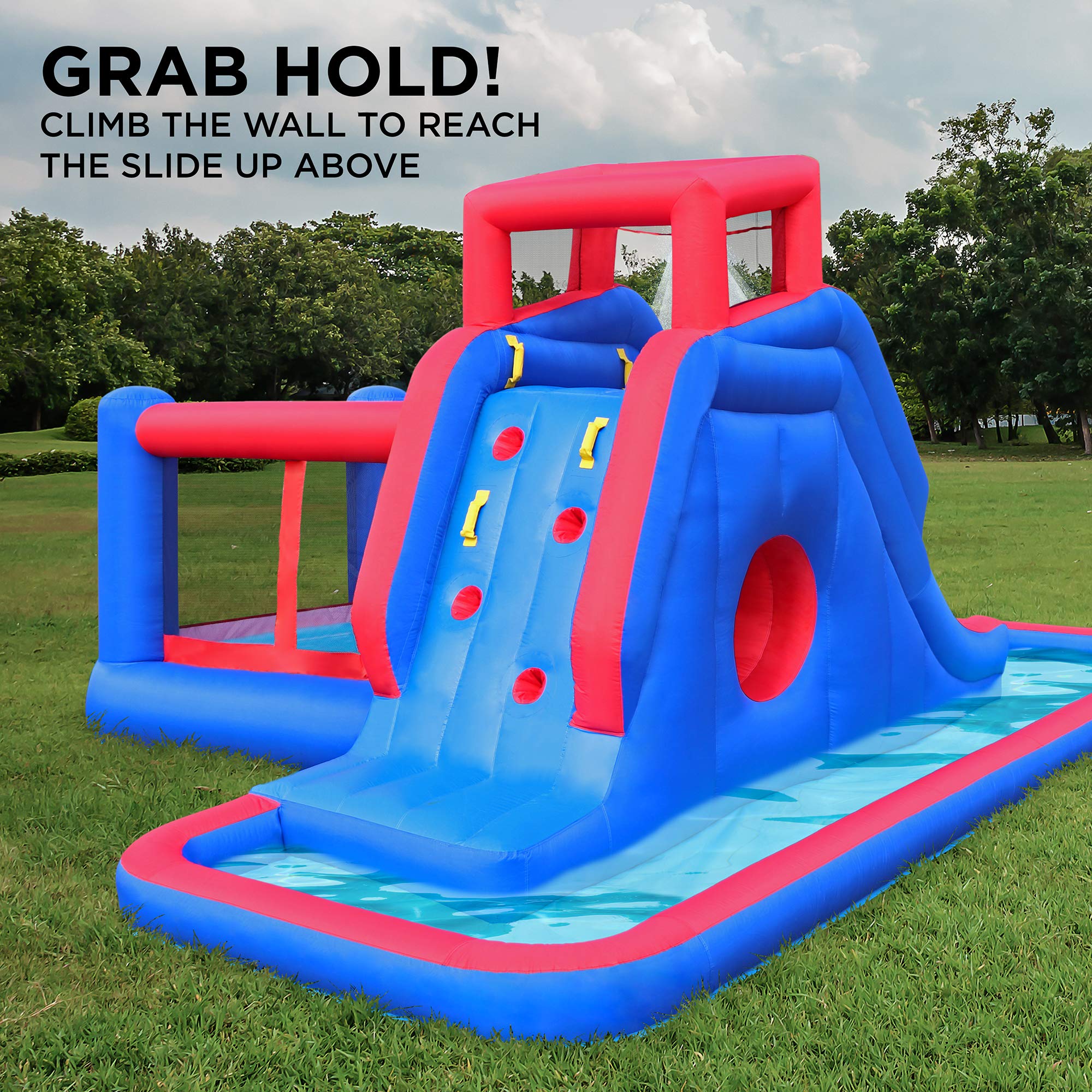 Foto 4 pulgar | Parque De Toboganes Inflables Sunny & Fun 2 En 1 Bounce & Blast - Venta Internacional.