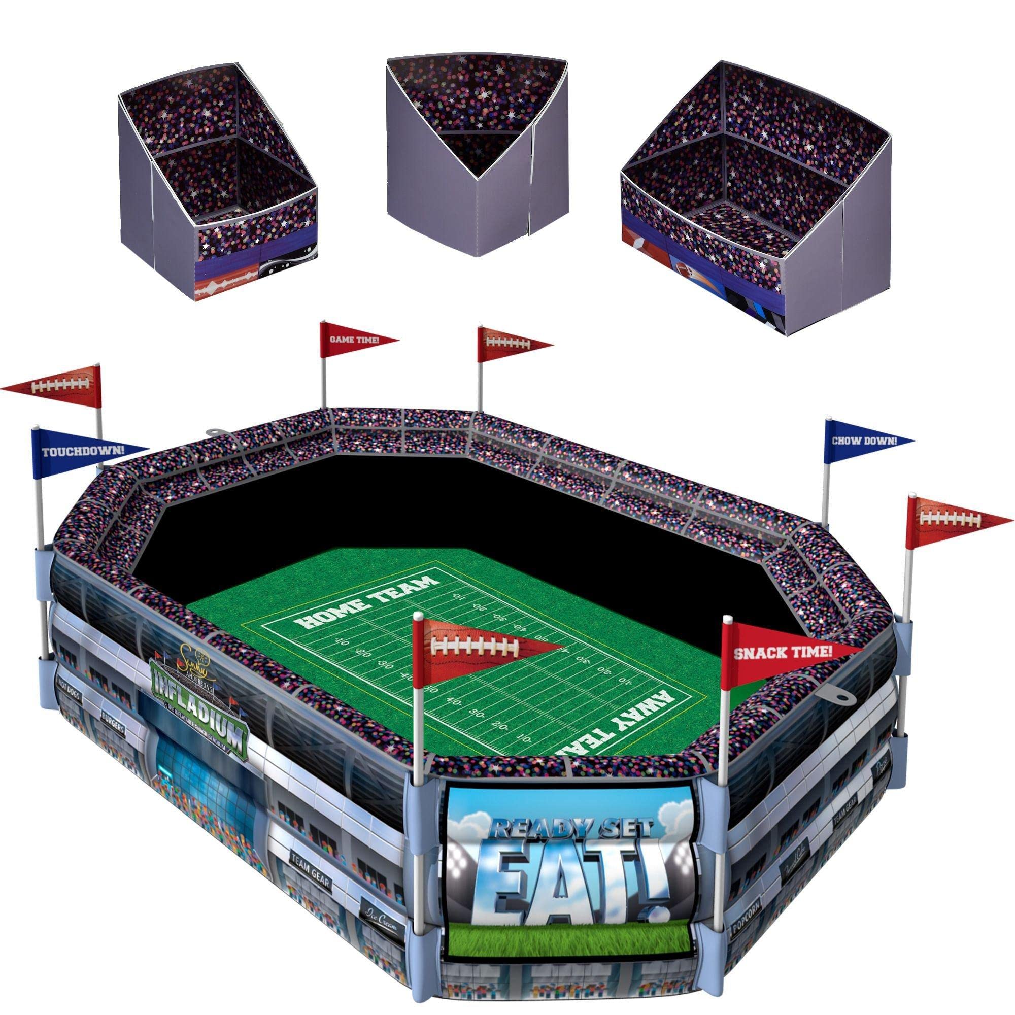 Foto 1 | Estadio Inflable Para Aperitivos Infladium Sunny Anderson Con Hielera - Venta Internacional.