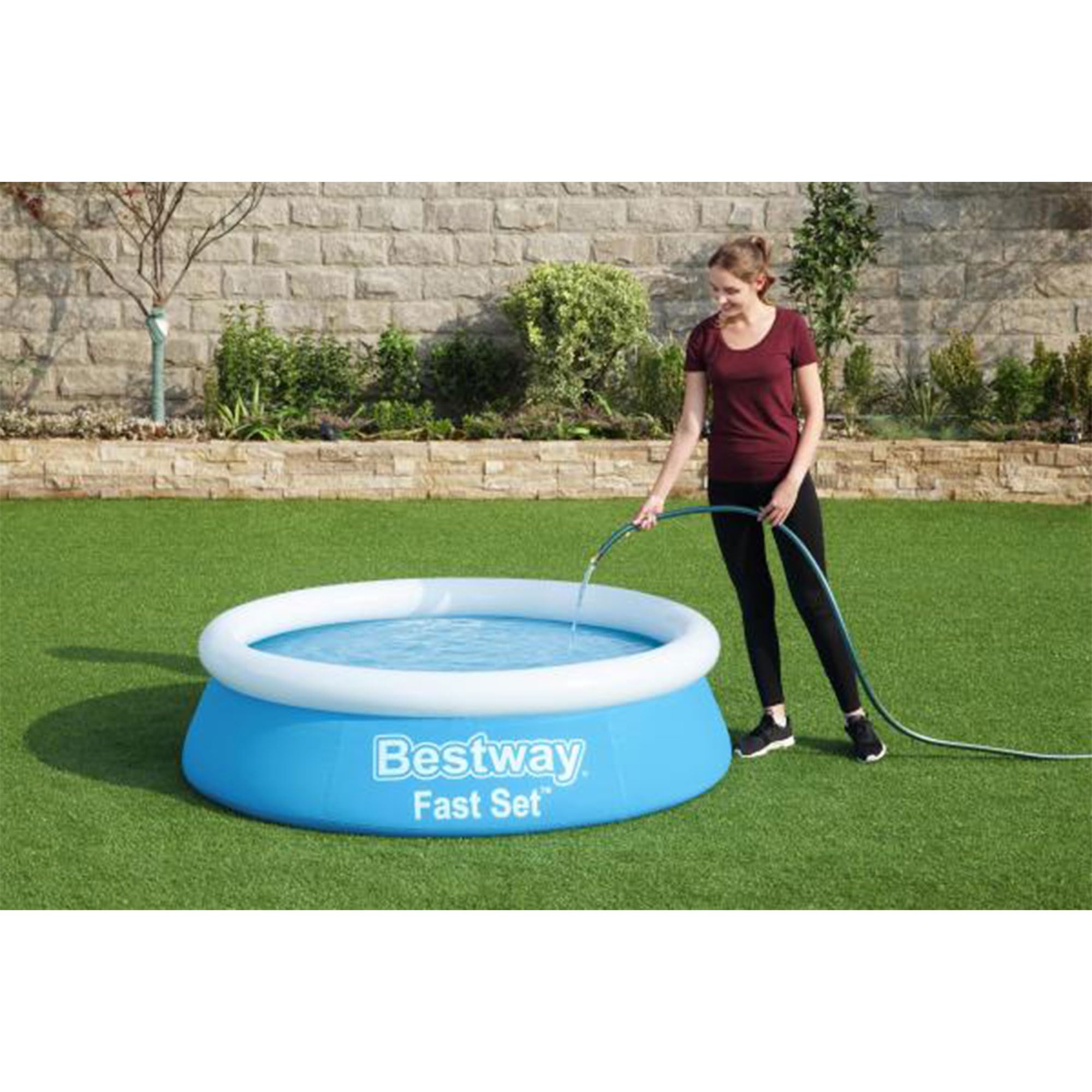 Foto 7 pulgar | Set Bestway Fast Para Piscina, 183 Cm X 51 Cm, 936 L, Azul - Venta Internacional.