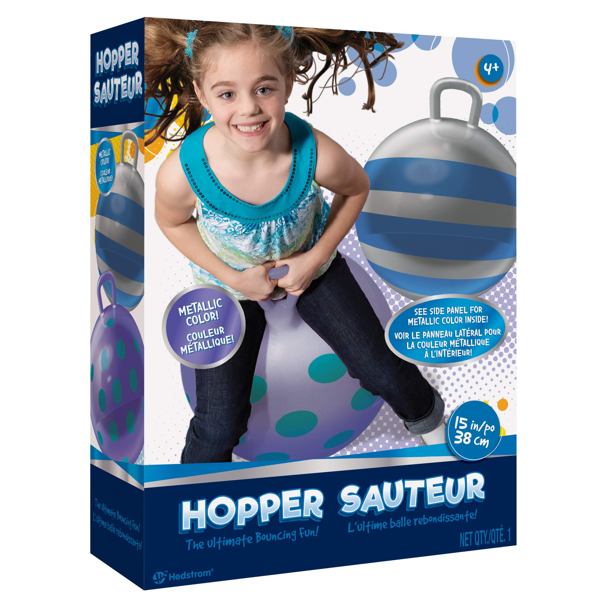Foto 3 pulgar | Hopper Hedstrom 15 Con Rayas Plateadas Metalizadas Para Niños Mayores De 4 Años - Venta Internacional.