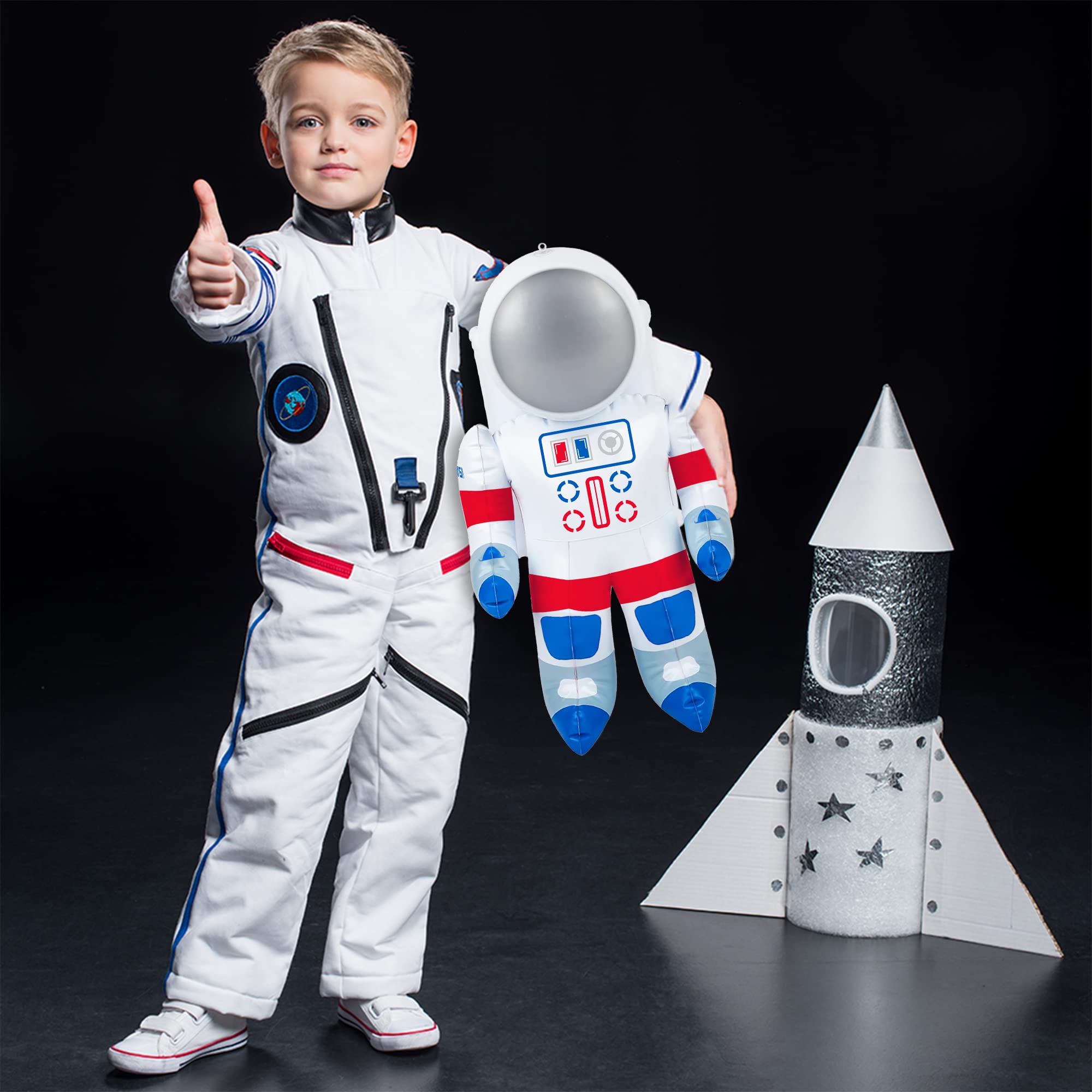 Foto 5 pulgar | Juego De 2 Juguetes Inflables Para Astronautas Artcreativity Para Niños - Venta Internacional.
