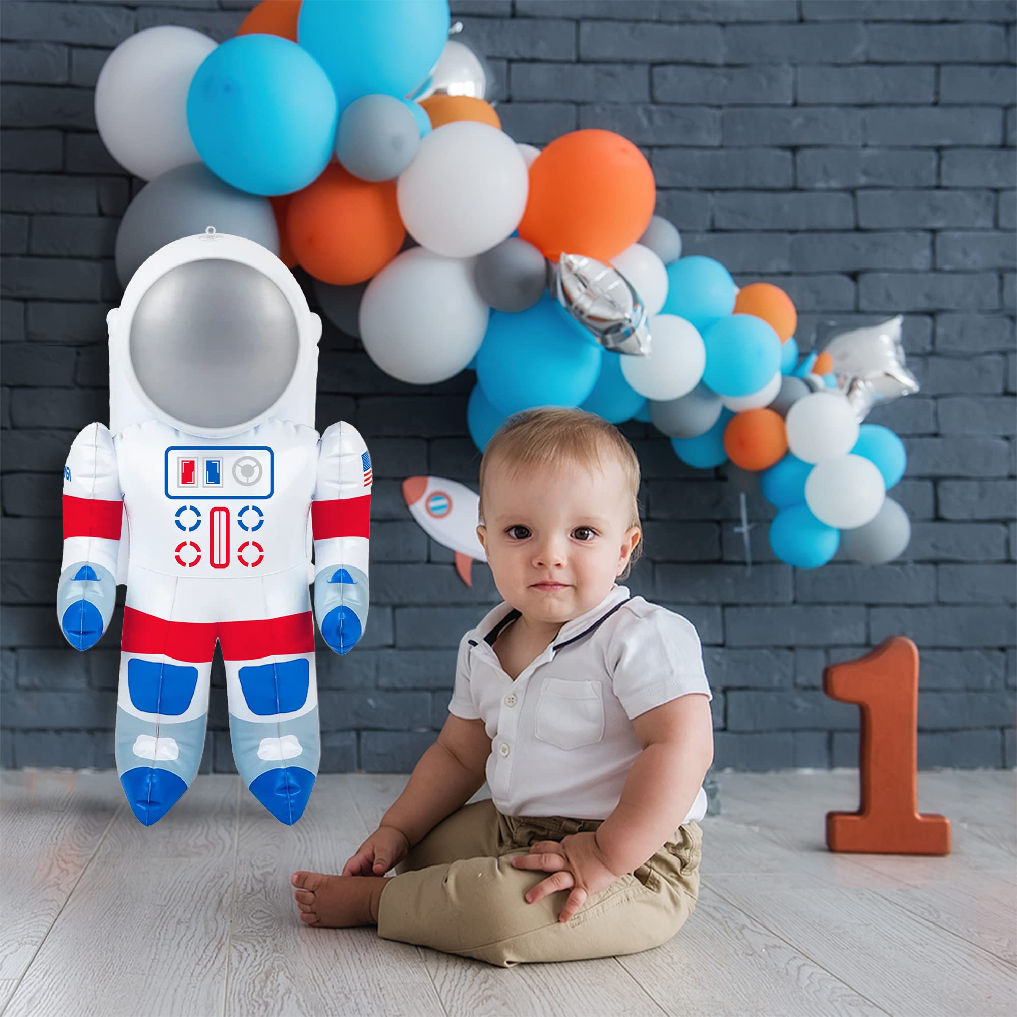Foto 7 pulgar | Juego De 2 Juguetes Inflables Para Astronautas Artcreativity Para Niños - Venta Internacional.