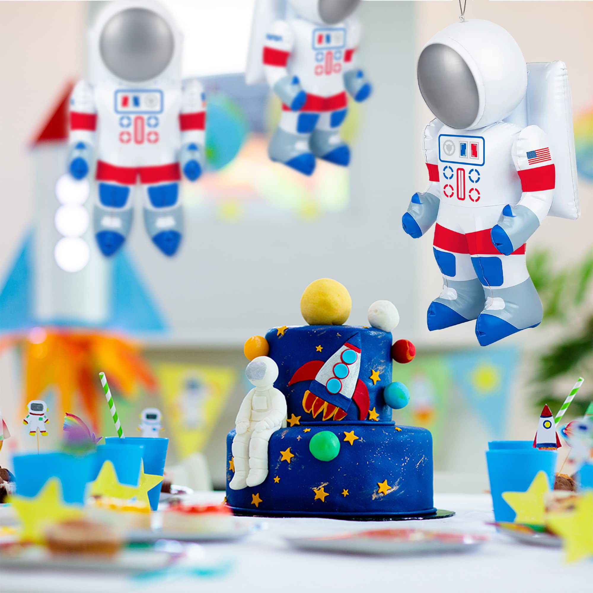Foto 8 pulgar | Juego De 2 Juguetes Inflables Para Astronautas Artcreativity Para Niños - Venta Internacional.