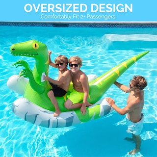 Foto 2 | Juguete Flotante Para Piscina Swimline Original Rocker Raptor Para Niños Y Adultos - Venta Internacional.