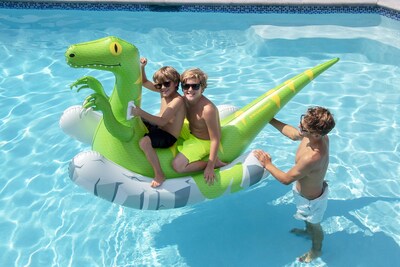 Foto 3 | Juguete Flotante Para Piscina Swimline Original Rocker Raptor Para Niños Y Adultos - Venta Internacional.