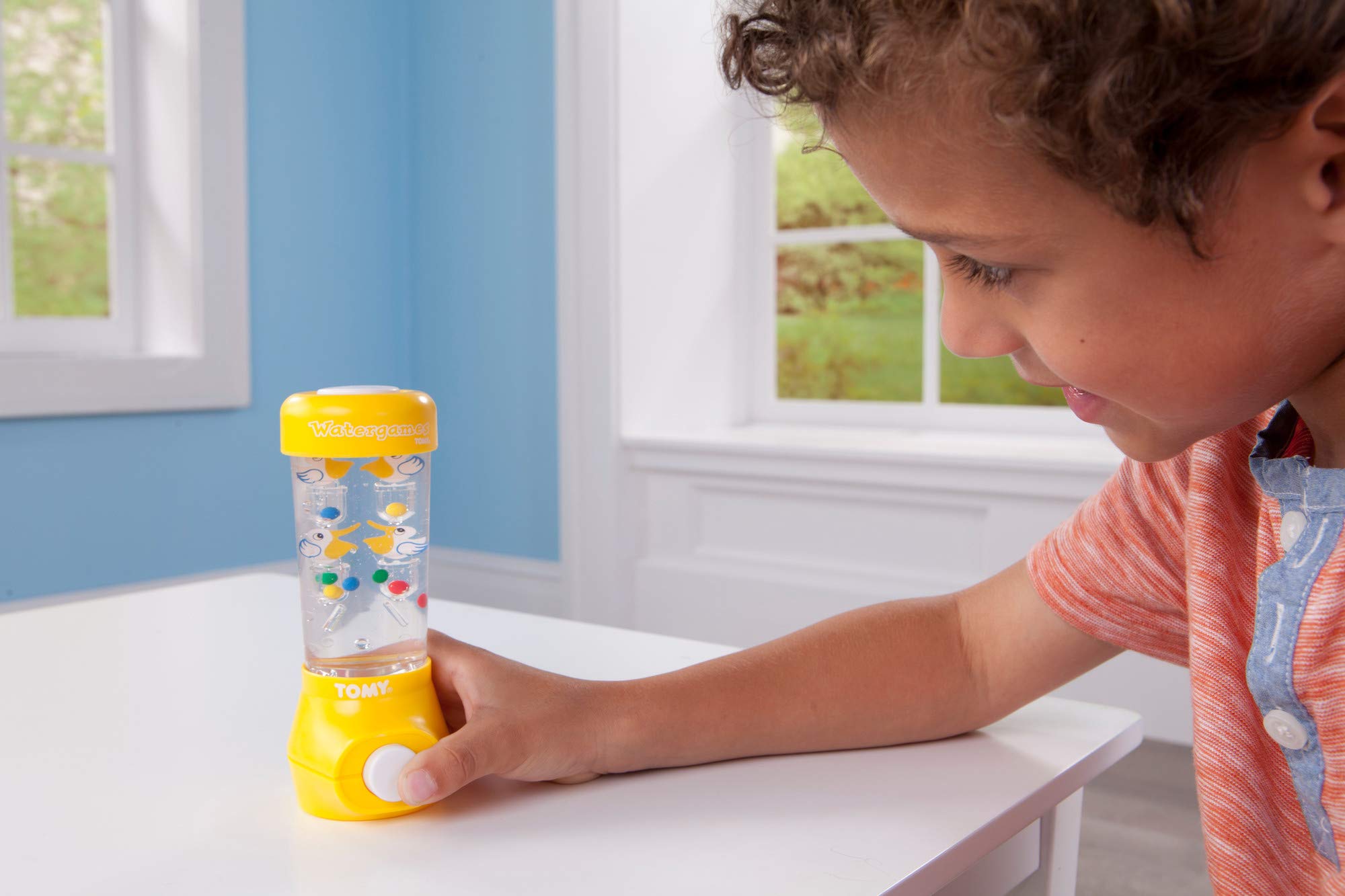 Foto 5 pulgar | Juego Acuático Portátil Tomy Classic Kids Ring Toss Pelican - Venta Internacional.