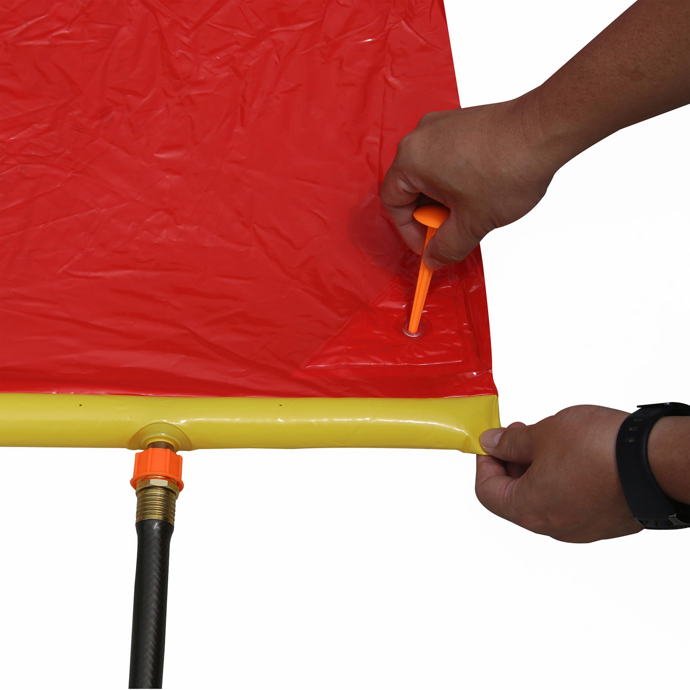 Foto 5 pulgar | Tobogán Acuático Banzai Triple Racer Inflable Para Patio Trasero Exterior - Venta Internacional.