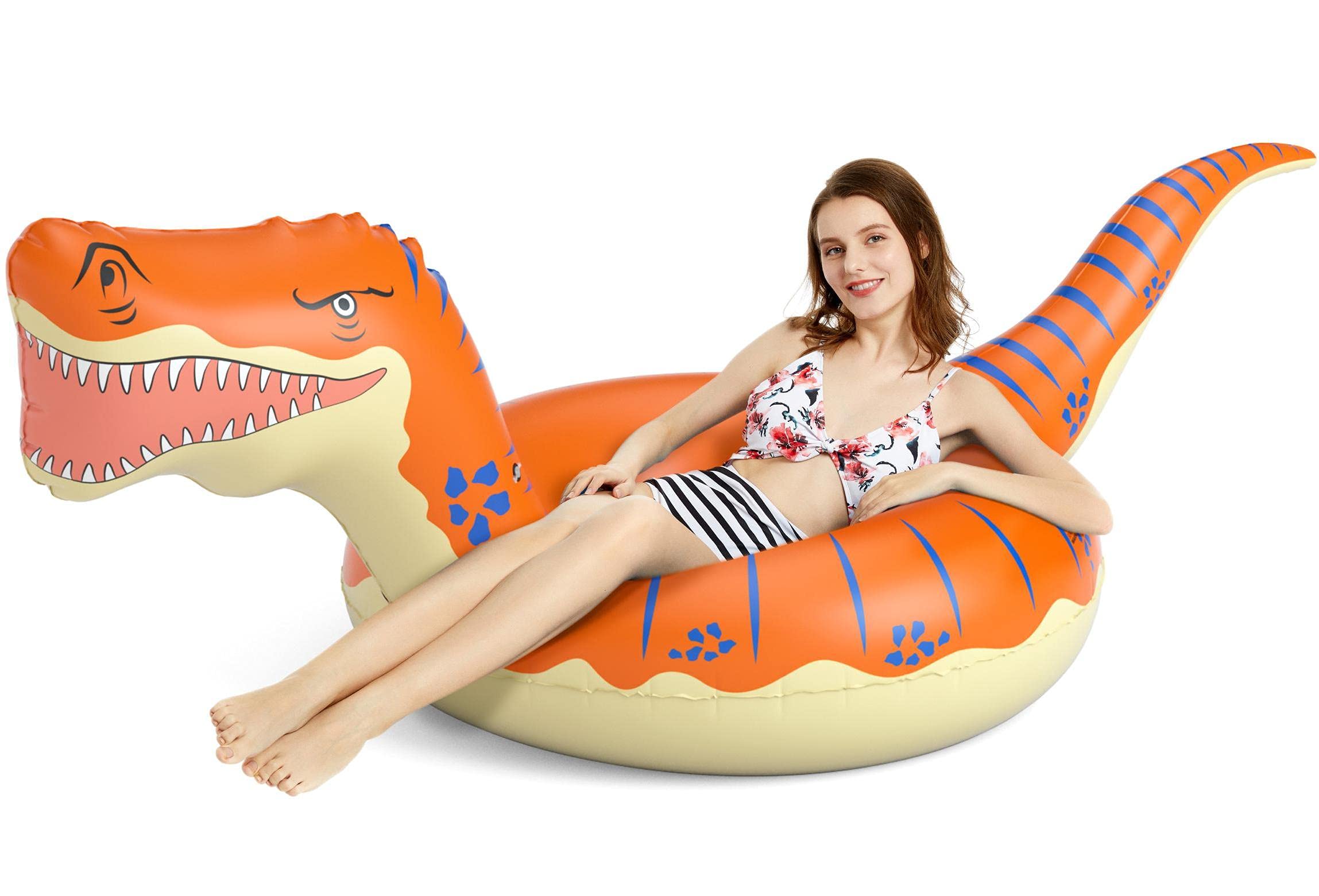 Flotador Inflable Con Forma De Dinosaurio Jasonwell T-rex De 2,36 M Para Niños - Venta Internacional. $739