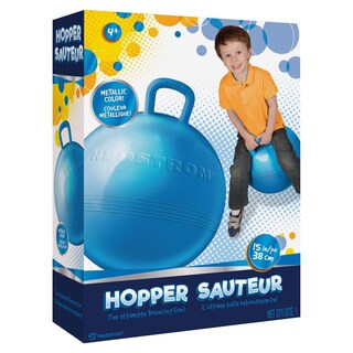 Foto 2 | Hopper Ball Hedstrom Metallic Blue Fun De 15 Pulgadas Para Niños Mayores De 4 Años - Venta Internacional.