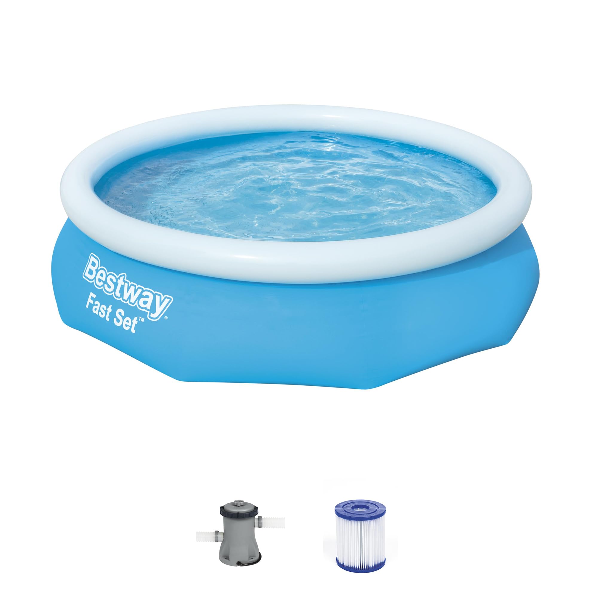 Foto 2 pulgar | Set Rápido Para Piscina Bestway De 10 Pies X 76 Cm Con Bomba De 1250 L/h - Venta Internacional.