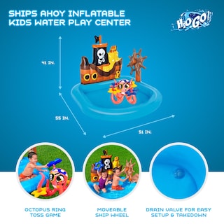 Foto 2 | Splash Pool Bestway H2ogo! Se Envía Ahoy Play Center De 84 Litros. - Venta Internacional.