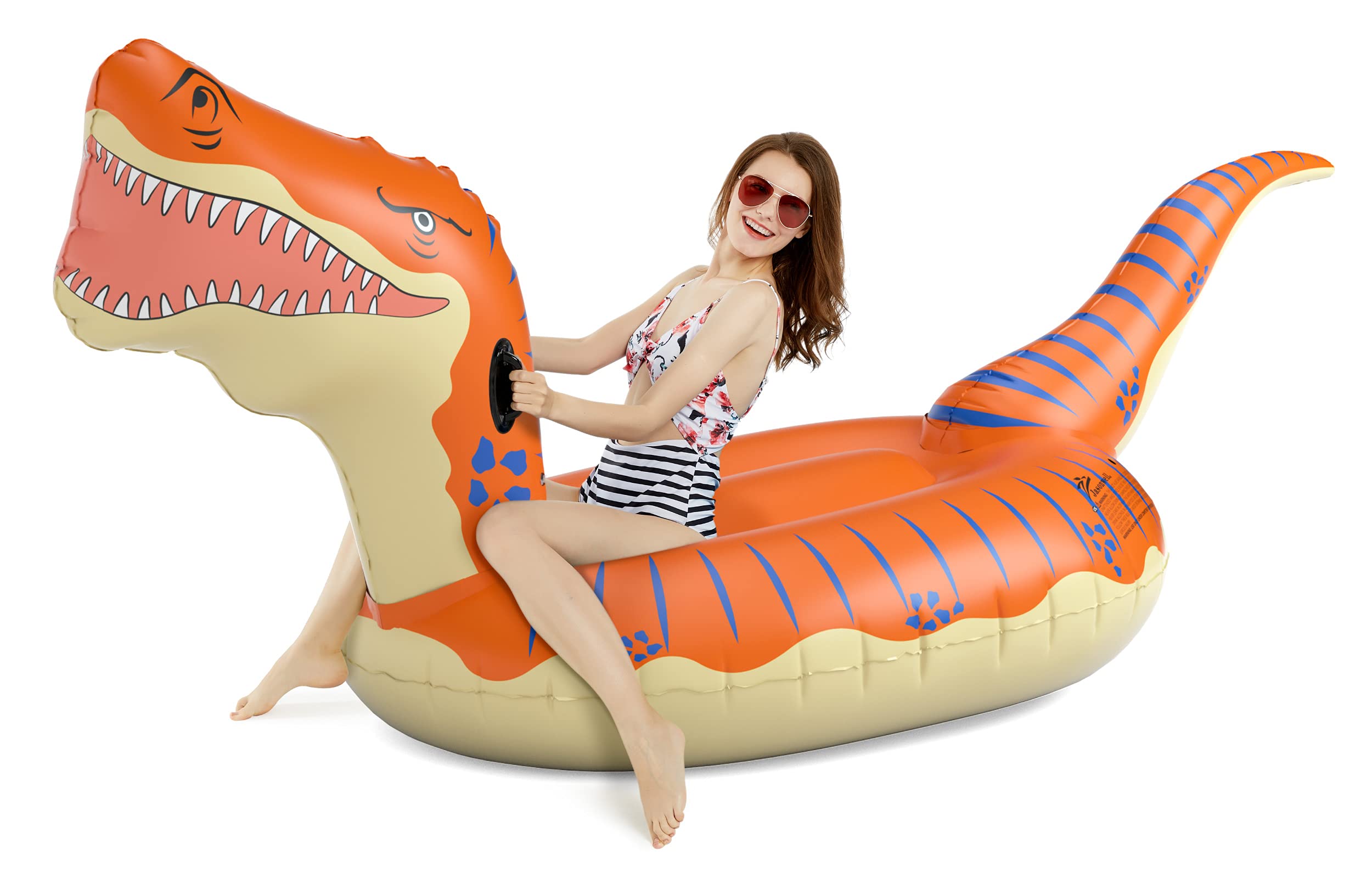 Foto 2 pulgar | Flotador Inflable Con Forma De Dinosaurio Jasonwell T-rex De 3,15 M Para Niños - Venta Internacional.