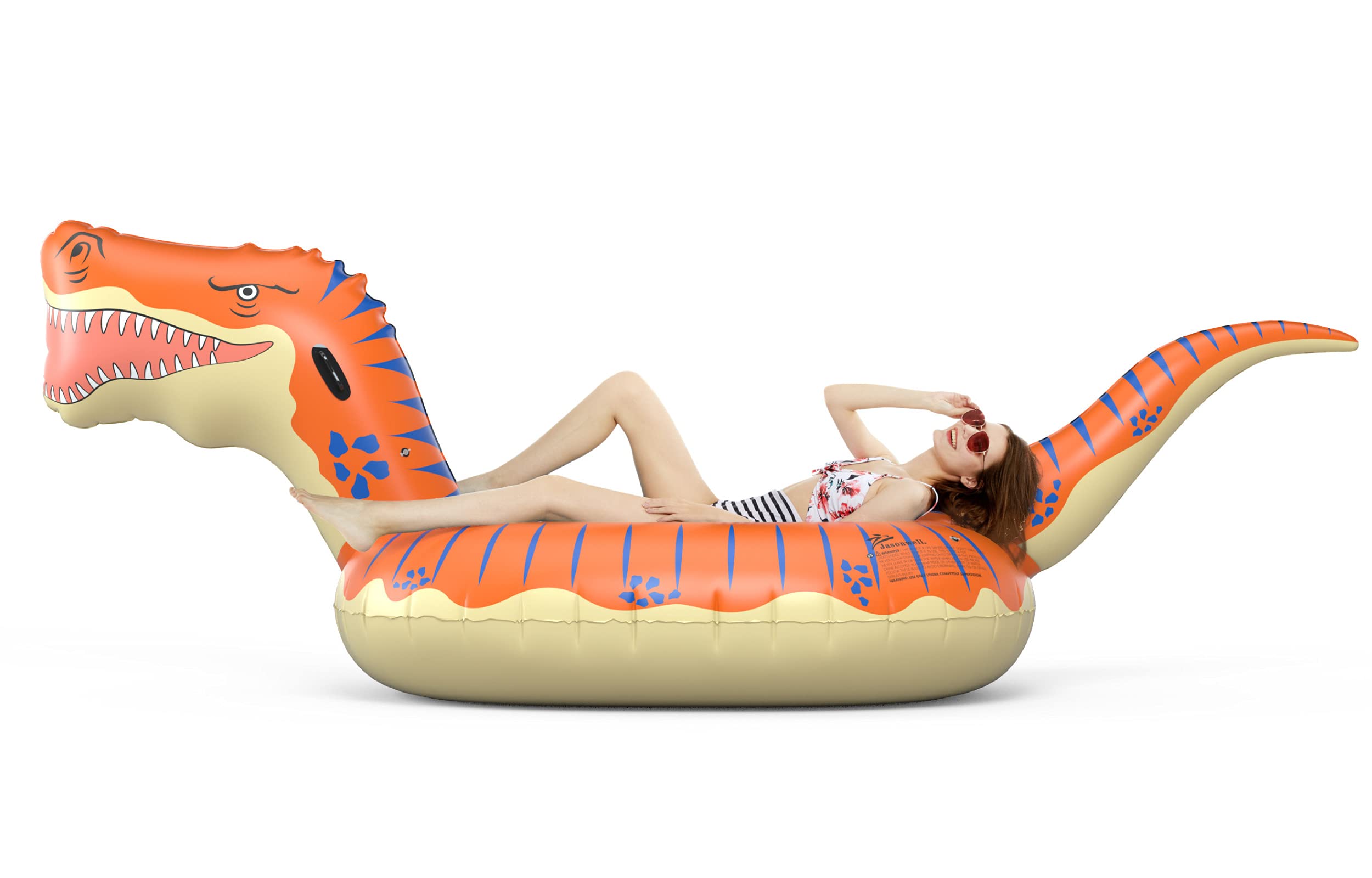 Foto 4 pulgar | Flotador Inflable Con Forma De Dinosaurio Jasonwell T-rex De 3,15 M Para Niños - Venta Internacional.