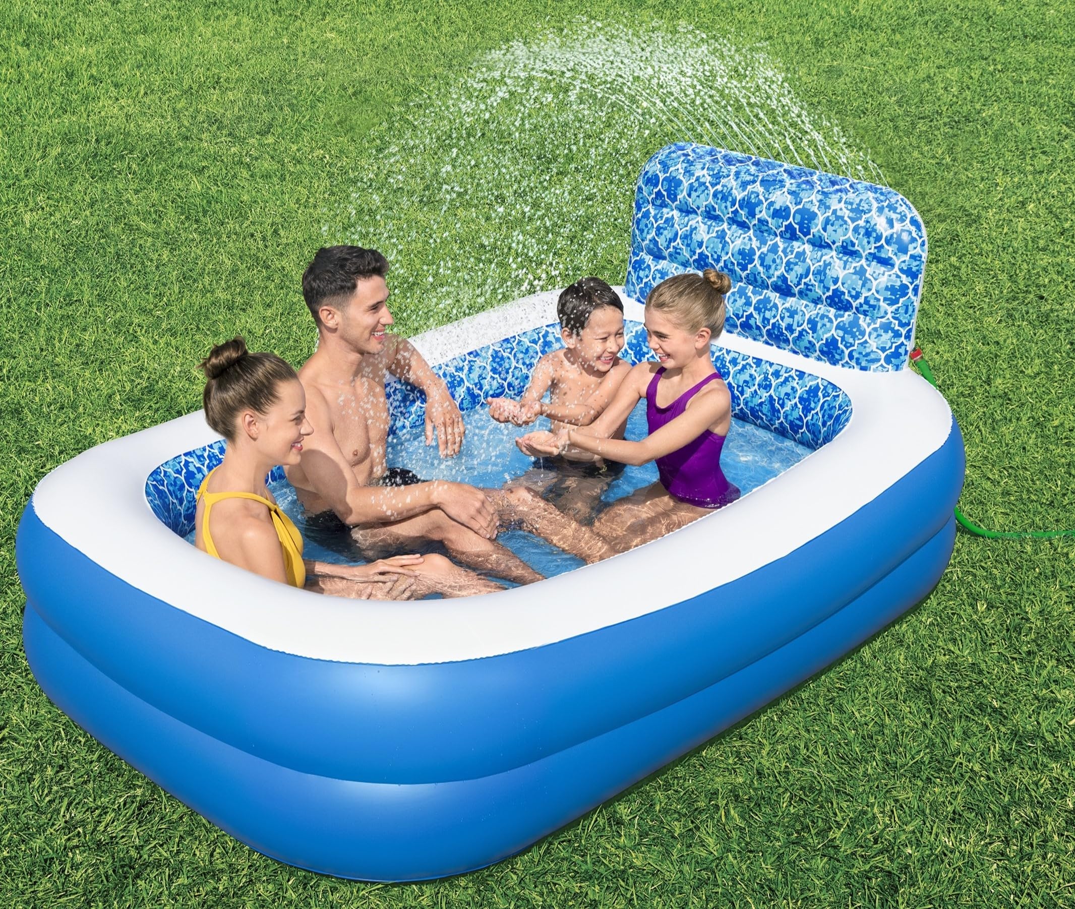 Foto 3 pulgar | Aspersor Inflable Family Pool Bestway H2ogo! Oasis En Cascada - Venta Internacional.