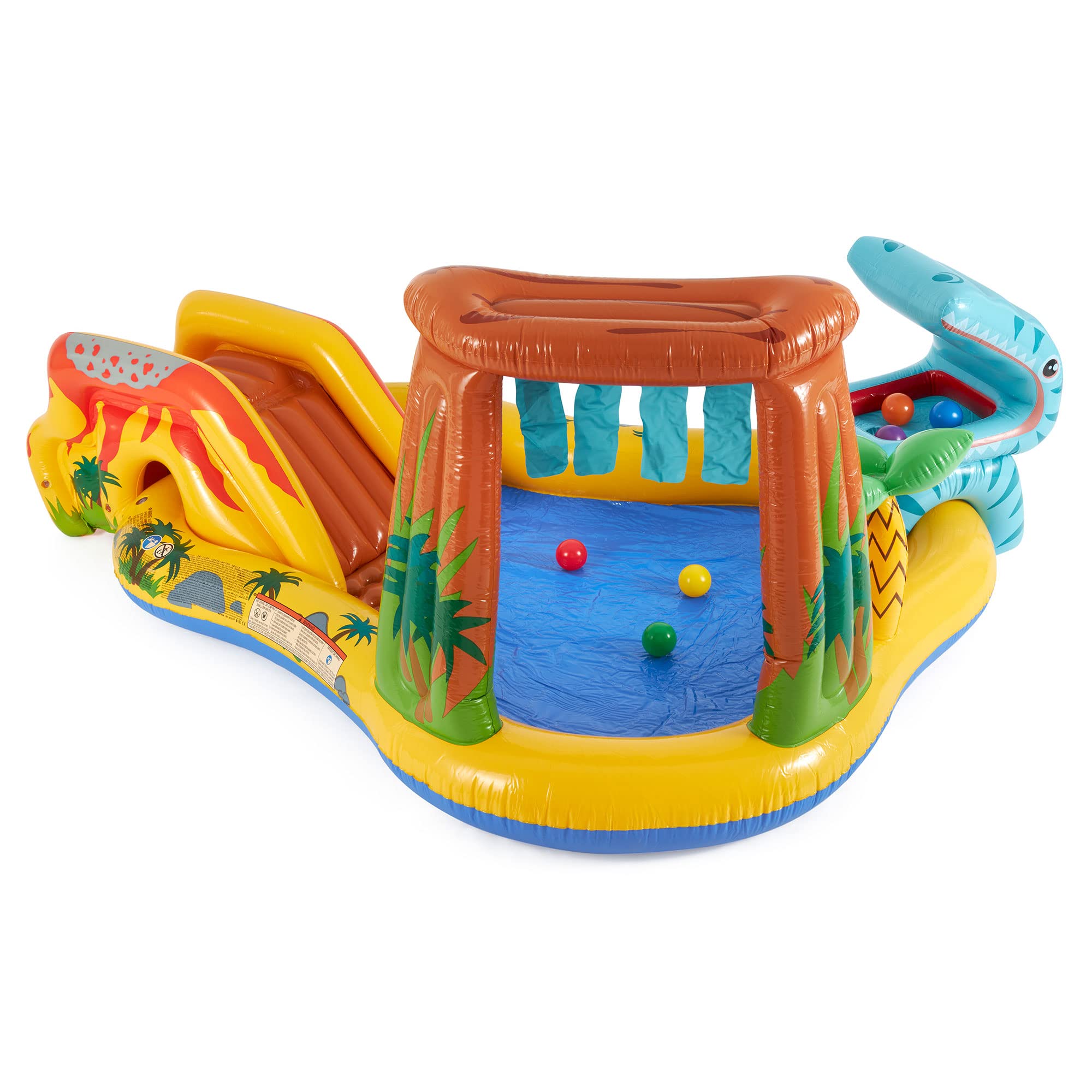 Foto 7 | Centro De Juegos Inflable Con Dinosaurios Intex Outdoor Con Tobogán - Venta Internacional.