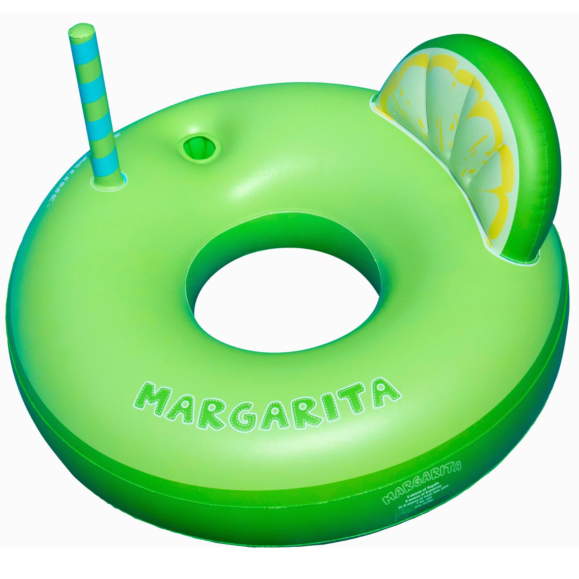 Foto 2 pulgar | Anillo Inflable Para Piscina Swimline Margarita Verde Lima, 41 Cm - Venta Internacional.