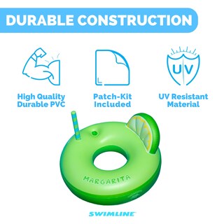 Foto 6 | Anillo Inflable Para Piscina Swimline Margarita Verde Lima, 41 Cm - Venta Internacional.