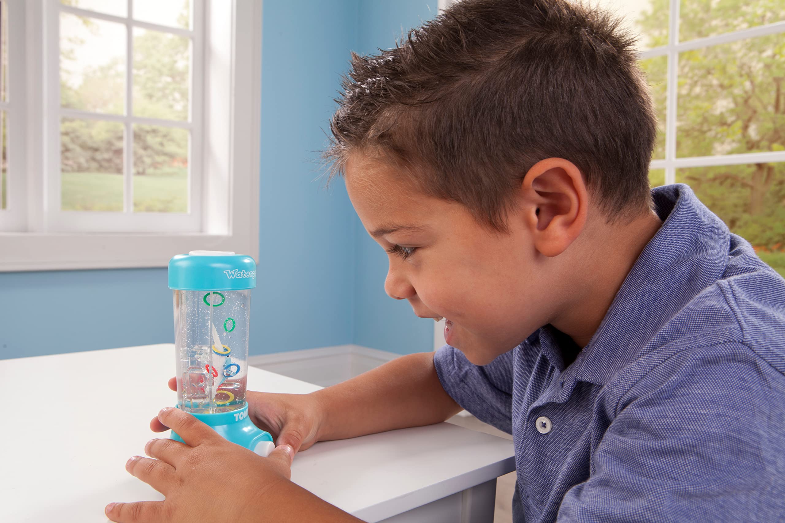 Foto 6 pulgar | Juego Acuático Tomy Handheld Kids Ring Toss Arcade Dolphin - Venta Internacional.