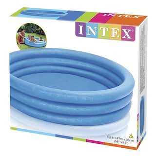 Foto 2 | Piscina Hinchable Intex Crystal Blue Para Niños Al Aire Libre 58 - Venta Internacional.