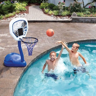 Foto 2 | Juego De Baloncesto Junto A La Piscina Swimways Para Niños, Adolescentes Y Adultos - Venta Internacional.