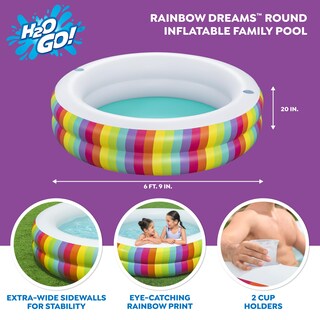 Foto 2 | Piscina Familiar Inflable Bestway H2ogo! Sueños De Arco - Venta Internacional.