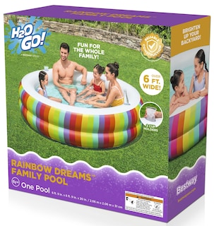 Foto 7 | Piscina Familiar Inflable Bestway H2ogo! Sueños De Arco - Venta Internacional.
