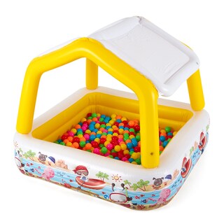 Foto 3 | Parasol Intex Para Piscina Infantil, 1,5 M, Cuadrado, Inflable, Calibre 10 - Venta Internacional.