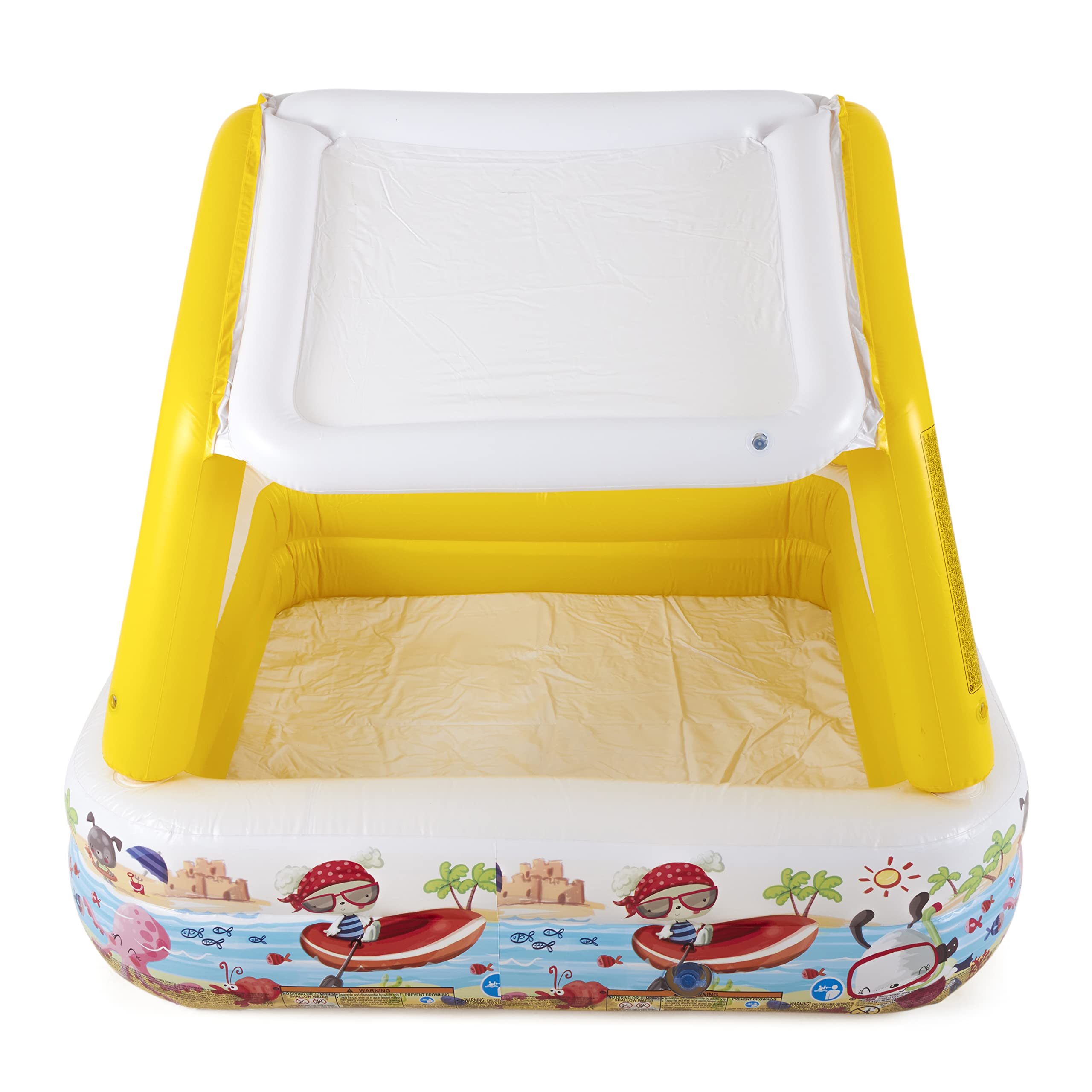 Foto 6 pulgar | Parasol Intex Para Piscina Infantil, 1,5 M, Cuadrado, Inflable, Calibre 10 - Venta Internacional.