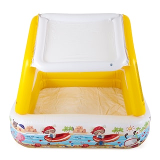 Foto 5 | Parasol Intex Para Piscina Infantil, 1,5 M, Cuadrado, Inflable, Calibre 10 - Venta Internacional.