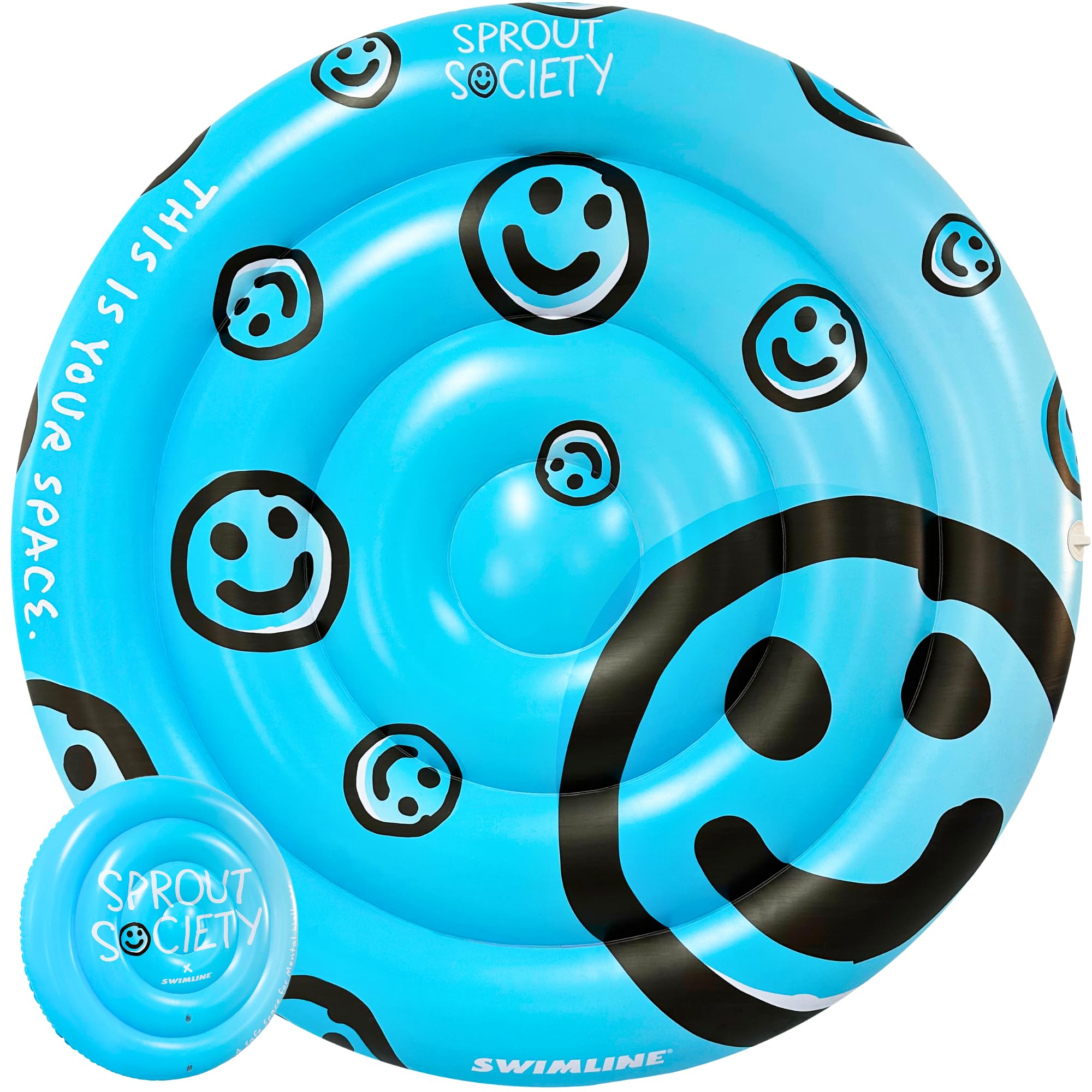 Foto 1 | Carita Sonriente Swimline Sprout Society De Pool Island, 160 Cm, 90510 - Venta Internacional.