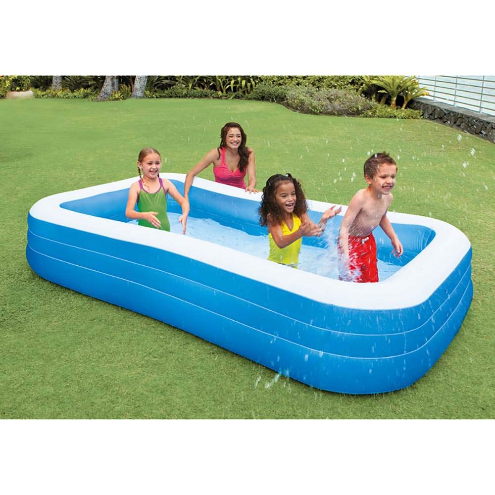 Foto 5 pulgar | Piscina Familiar Inflable Intex 58484ep Swim Center 1040l Azul - Venta Internacional.