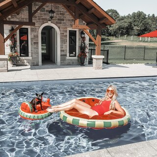 Foto 2 | Sandía Swimline De Pool Island, 152 Cm De Diámetro - Venta Internacional.