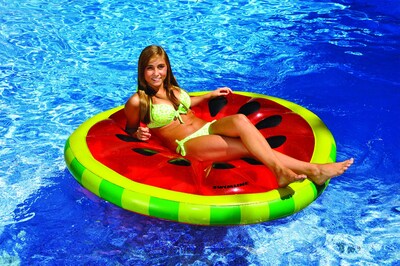 Foto 5 | Sandía Swimline De Pool Island, 152 Cm De Diámetro - Venta Internacional.