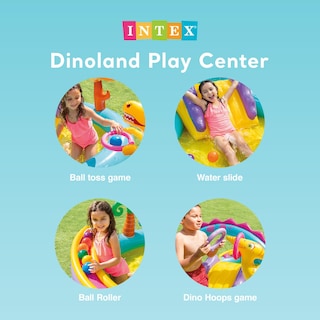 Foto 3 | Piscina Intex Dinoland Play Center 335l Para Niños - Venta Internacional.