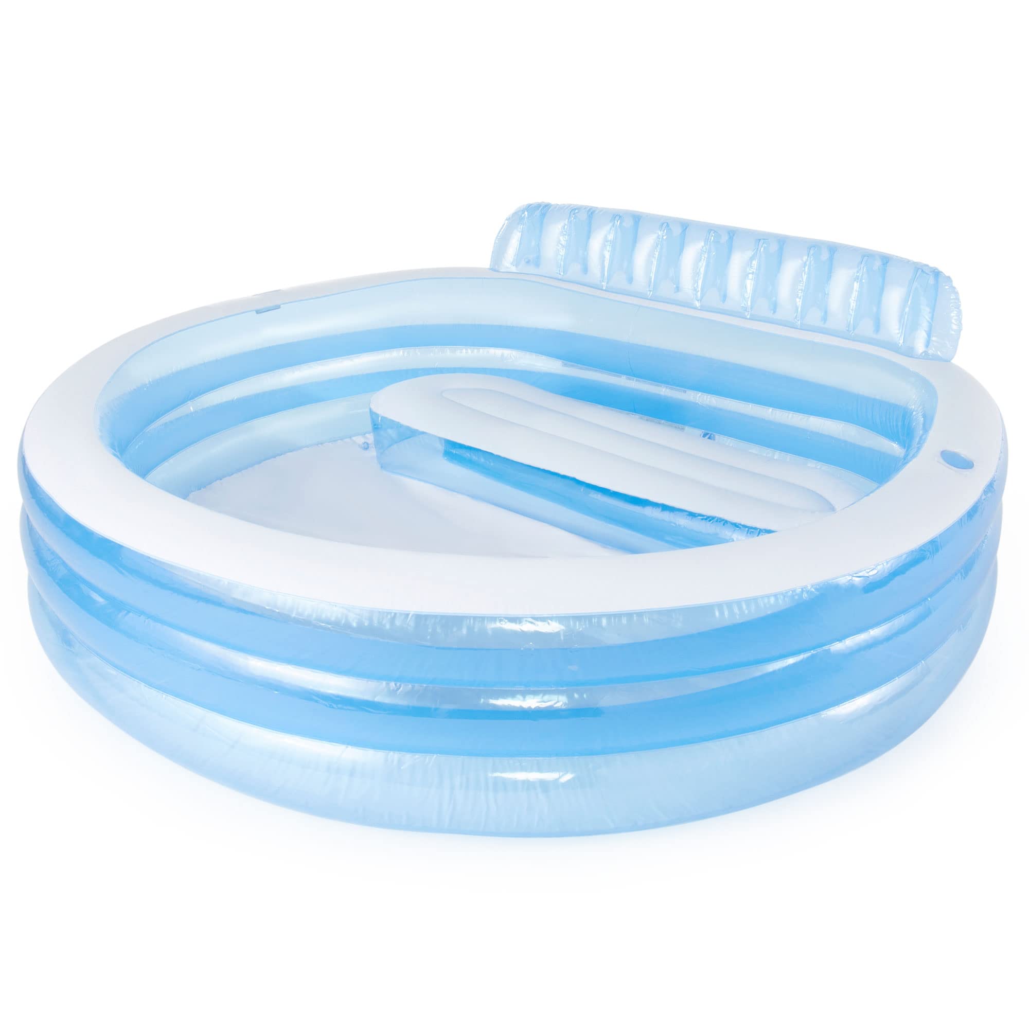 Salón Familiar Inflable, Piscina, Centro De Natación Intex, 590l, Azul - Venta Internacional.