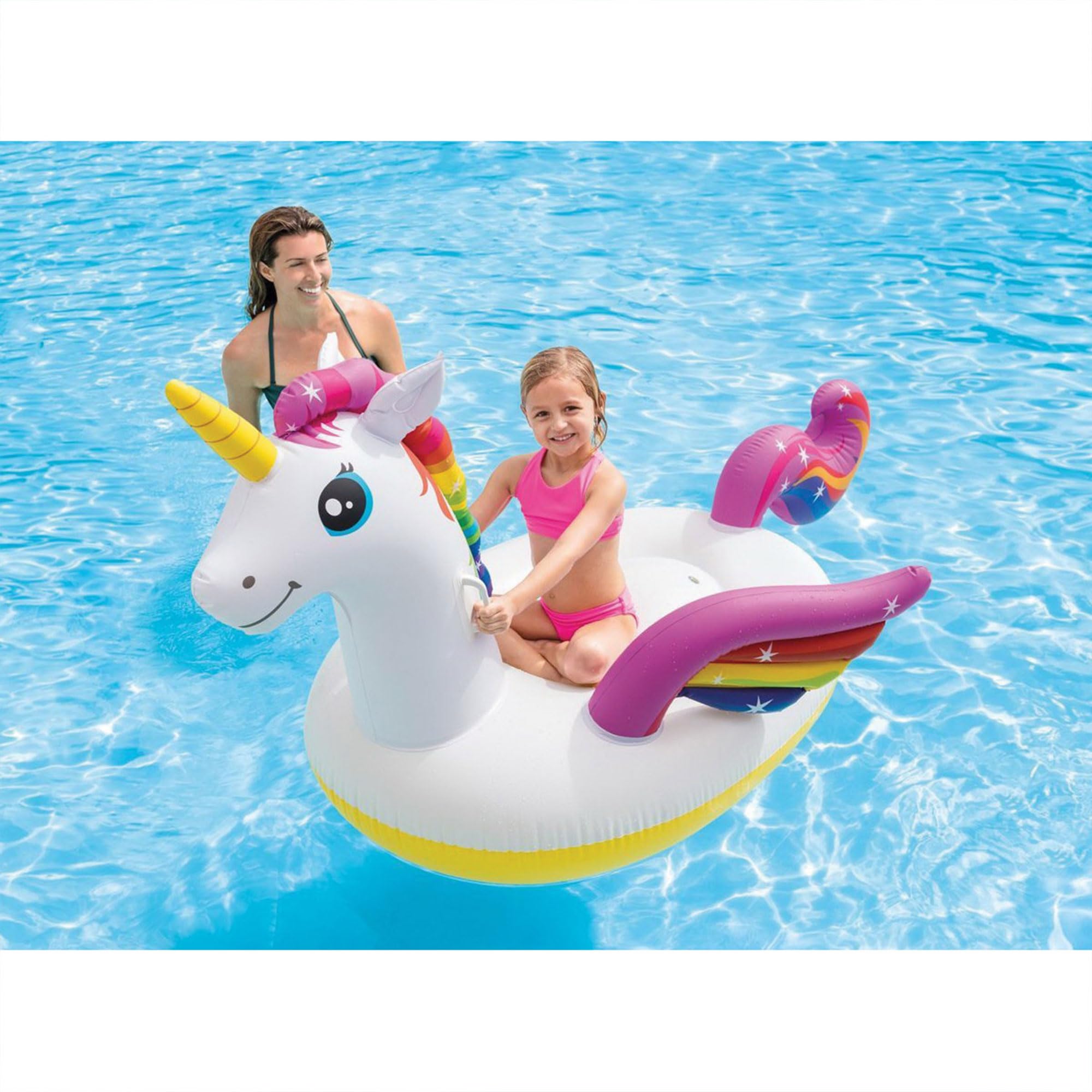 Foto 3 pulgar | Flotador Inflable Para Piscina Intex Enchanted Unicorn Para Niños - Venta Internacional.