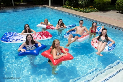 Foto 6 | Tubos Interiores Inflables Para Piscina Paquete De 3 Unidades Poolmaster - Venta Internacional.