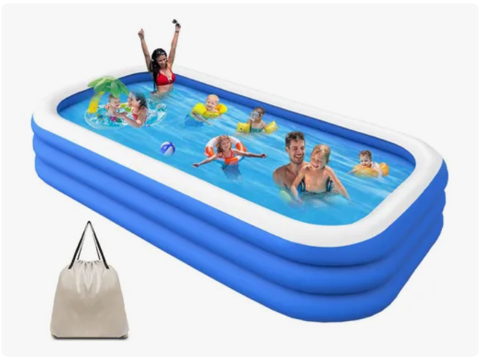 Foto 1 | Alberca  Inflable  Grandes Piscinas Rectangulares  300 Cm