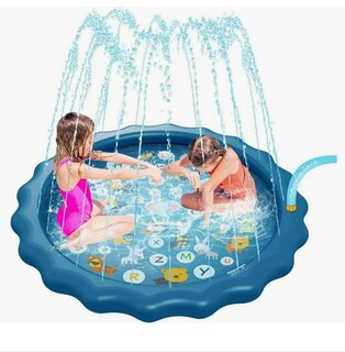 Foto 1 | Juguetes Almohadilla Para Salpicadura Alberca Tapete De Agua