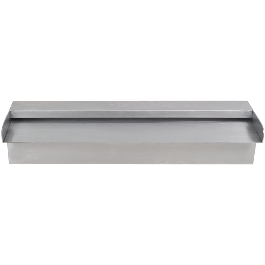 Foto 4 | Fuente Para Piscina Con Forma De Cascada Vidaxl Rectangular De 45 Cm  Acero Inoxidable - Venta Internacional.