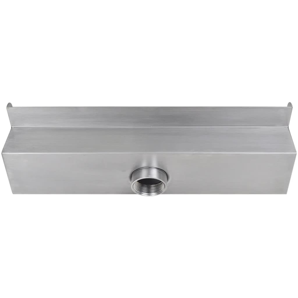 Foto 5 | Fuente Para Piscina Con Forma De Cascada Vidaxl Rectangular De 45 Cm  Acero Inoxidable - Venta Internacional.