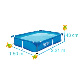 Foto 2 | Alberca Estructural Bestway 56401 color Azul