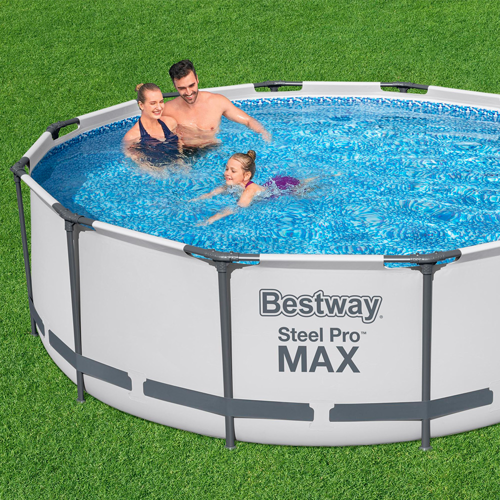 Foto 4 pulgar | Alberca Estructural Bestway 56419 Circular 366 cm + Filtro