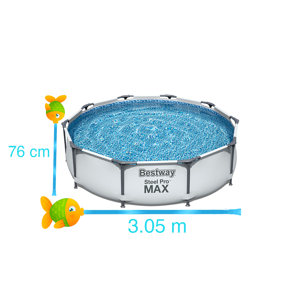 Foto 2 | Alberca Estructural Bestway 56407 Circular 305 cm + Filtro Armable