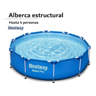 Foto 3 | Alberca Estructural Bestway Redonda