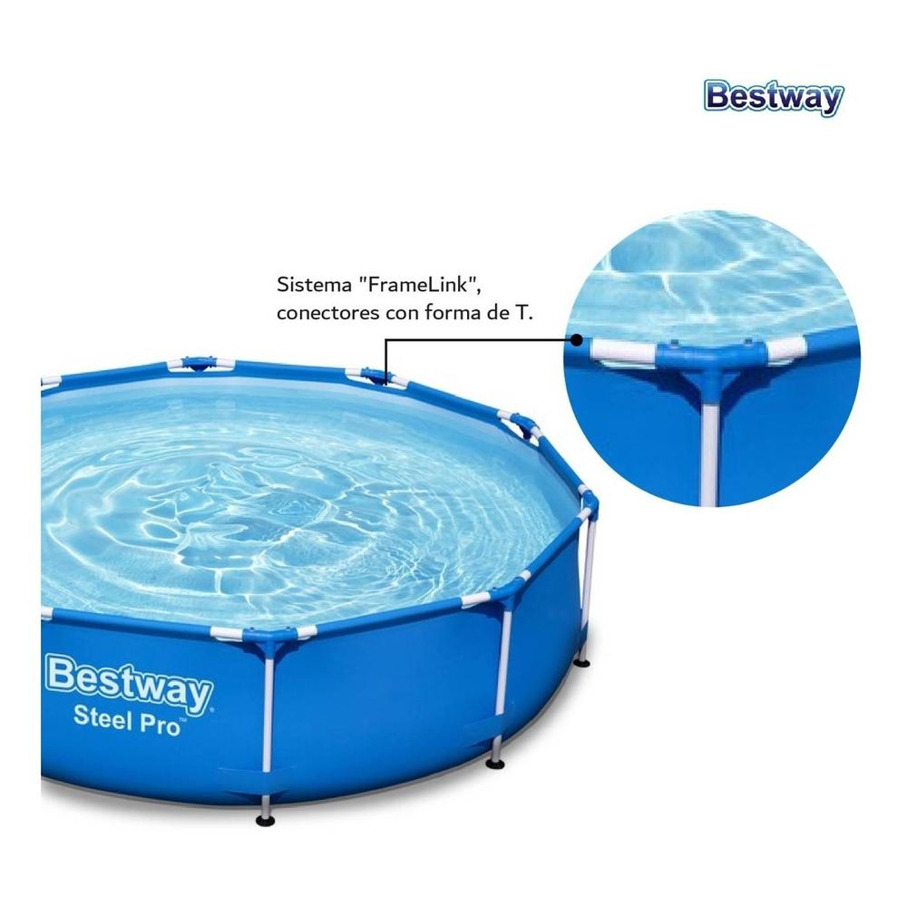 Foto 5 | Alberca Estructural Bestway Redonda