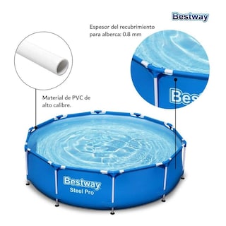 Foto 7 | Alberca Estructural Bestway Redonda